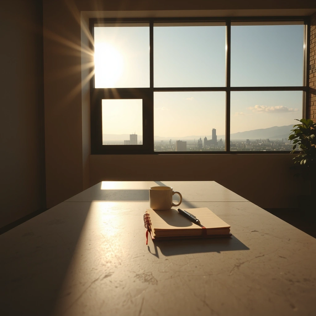 Studio workspace in Medellín